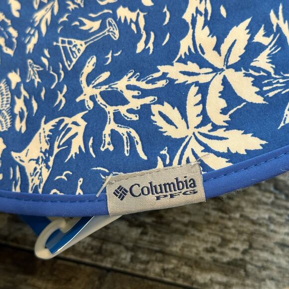 Columbia PFG Hat Cowboy Straw S/M Wide Brim Sun Protection Fishing Outdoors NWT - Picture 10 of 12